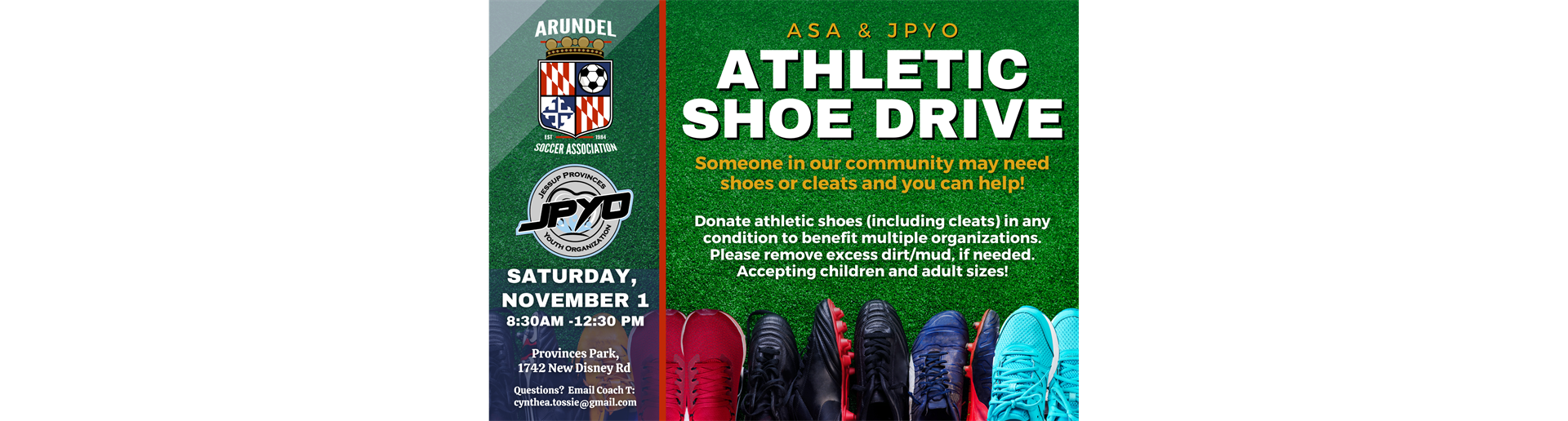 Shoe Drive - Nov 1