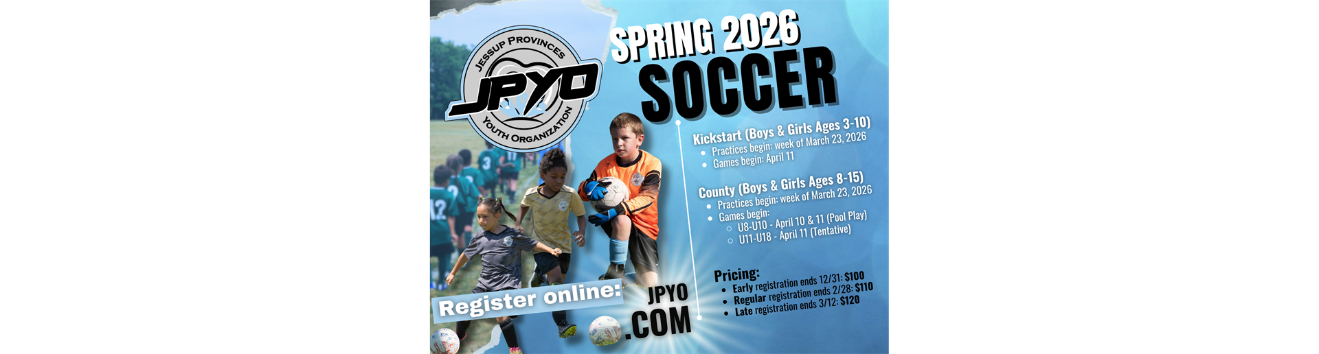 Spring Registration Now Open!