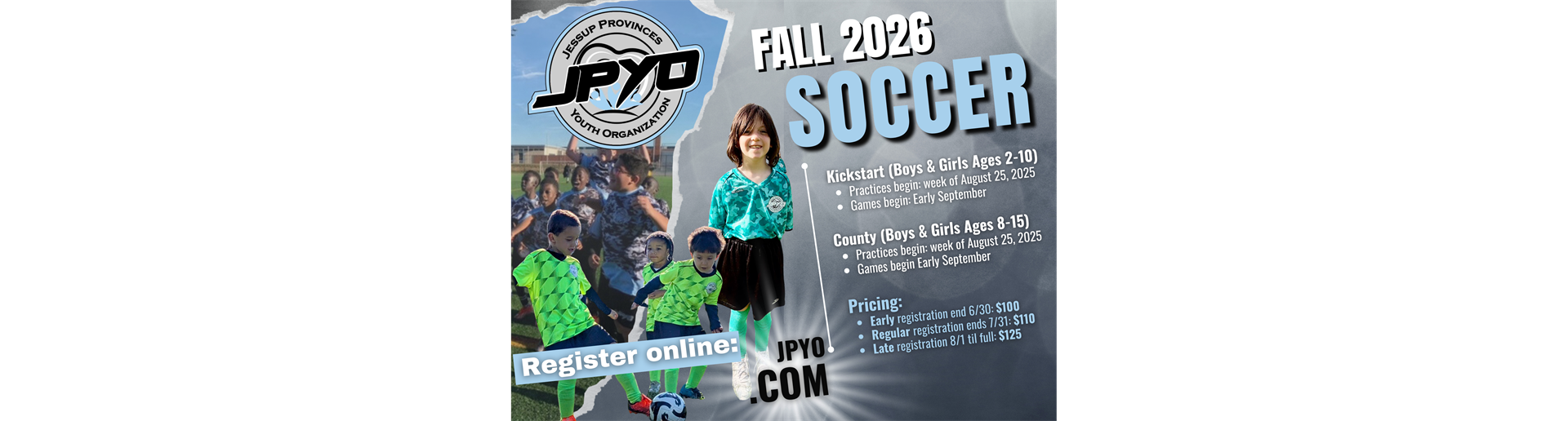 Fall Registration is OPEN